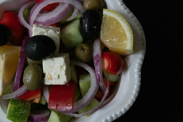 Healthy Food Concept, Greek Salad