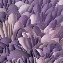 Obraz premium Pattern of overlapping paper sheets in purple tones