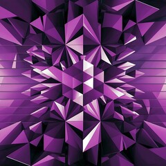 Illustration of abstract Purple horizontal low poly background. Beautiful polygon design pattern. Useful for your needs.