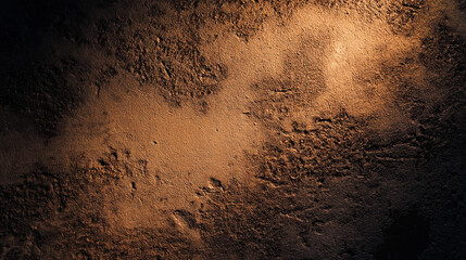 Brutal dark relief. Volumetric texture from different hard materials. Mysterious background.