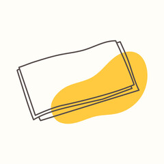 Italian Lasagna pasta. Traditions of Italian cuisine. Perfect for menu design, packaging, etc.