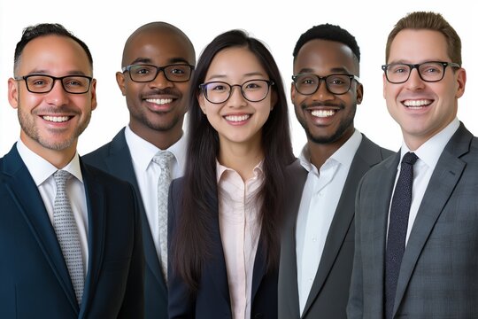 A highly professional business team portrait is essential for effective corporate representation, showcasing ambition, collaboration, and unity among professionals dedicated to success