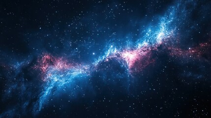 Galaxy background illustration with stars, space galaxy background, background with space, milky...