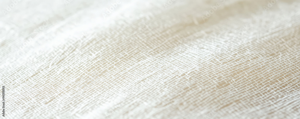 Poster a light white textured surface with a subtle, woven pattern, resembling the delicate interlacing of 