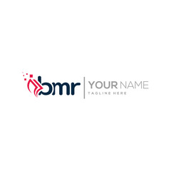 BMR letter based logo design for finance, accounting, banking and life insurance business.