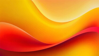 Abstract background with vibrant orange, yellow and red wavy lines.