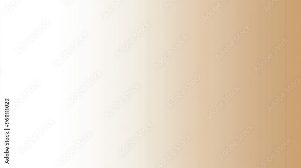 Aufkleber a clean and simple gradient of soft beige fading into white, offering a warm and inviting abstract b