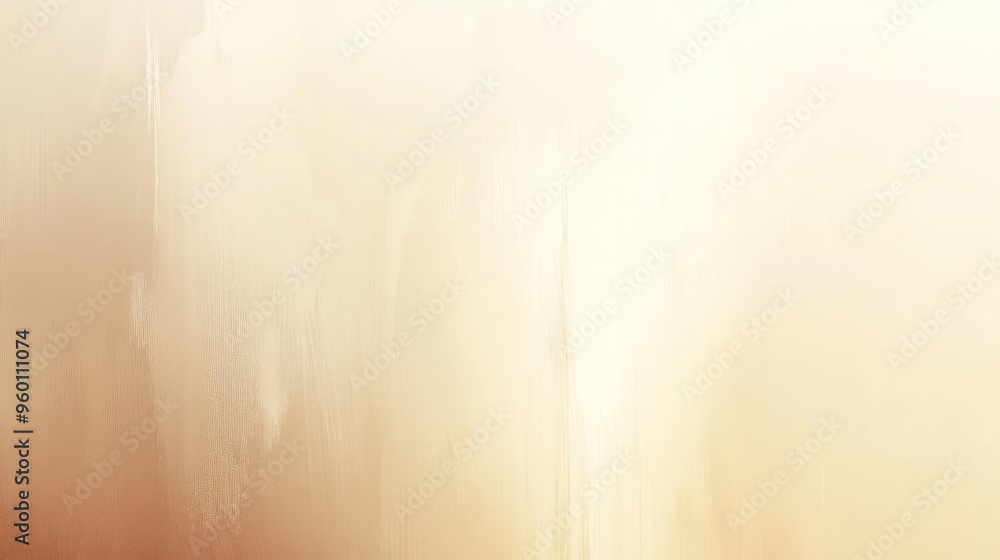 Aufkleber a clean and simple gradient of soft beige fading into white, offering a warm and inviting abstract b