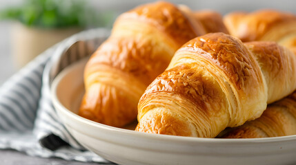 Freshly Baked Croissants 