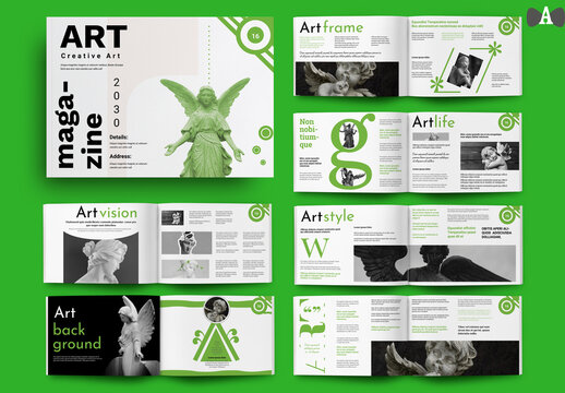Art Magazine Template