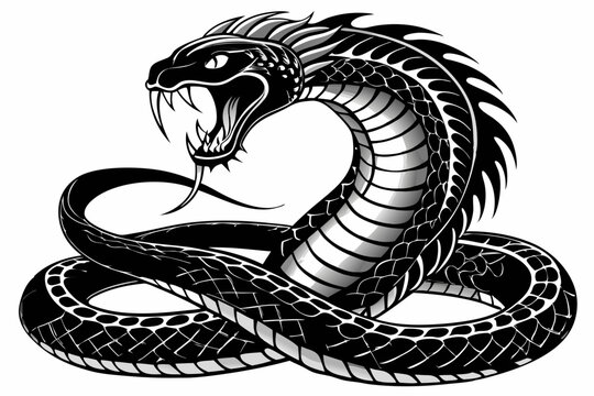 recommend clip art: snake vector silhouette, snake vector icon,snake animal design