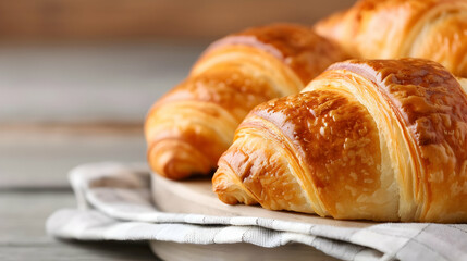 Freshly Baked Croissants 