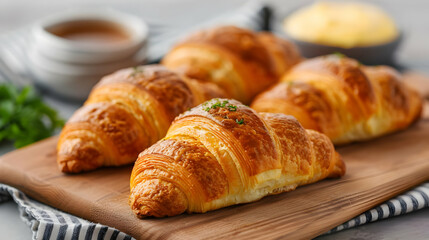 Freshly Baked Croissants 