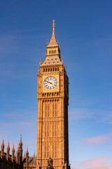 Obraz premium Big Ben in London, England. Famous landmark and tourist attraction