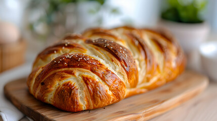 Fototapeta premium Freshly Baked Croissants 