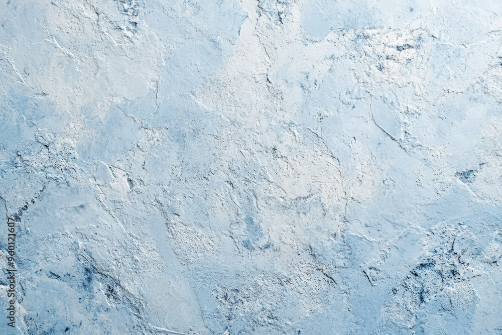 Poster a pale blue textured stone surface with a subtle, frosted finish. the light color and texture create