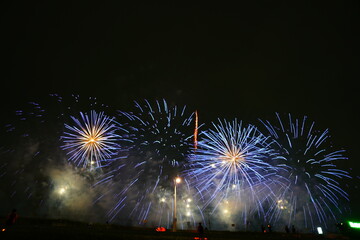 江戸川花火大会　Fireworks