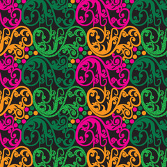 PrintA Neon Scroll Neon Outlines With Sha Neon Line Design Creative Art Simple And Minimalis