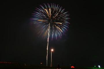 江戸川花火大会　Fireworks