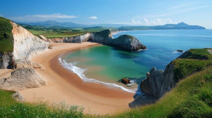 Fototapeta premium Cantabrian beach