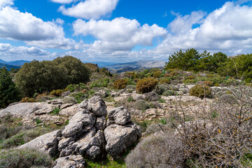 Andalusien Landschaft mit Bergen