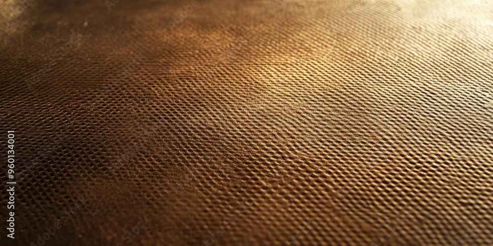 Aufkleber a bronze textured surface with a fine, crosshatched pattern, adding a delicate, linear texture acros
