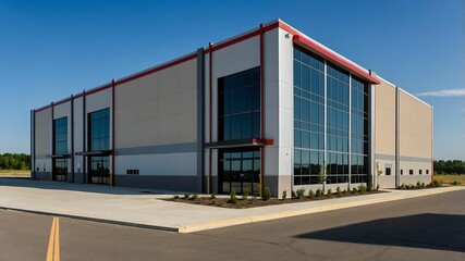 Naklejka premium warehouse loading dock