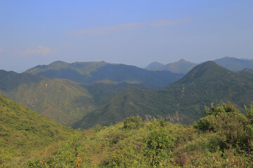 Obraz premium Oct 21 2015 Sai Kung West Country Park of Kai Kung Shan