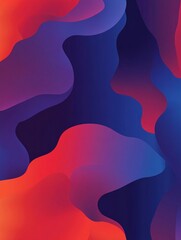 Colourful geometric shapes art