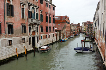 Venedig, Kanal, Schiffe, italien,