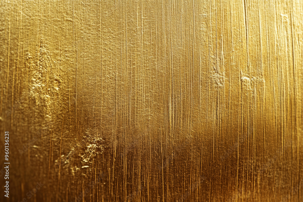 Poster a gold textured surface with a soft, brushed texture, highlighted by subtle, crosshatched patterns t