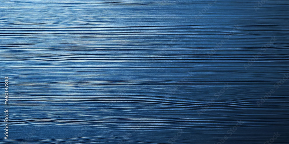 Poster a blue textured surface with a soft, brushed finish, showcasing fine, parallel lines that add a soft