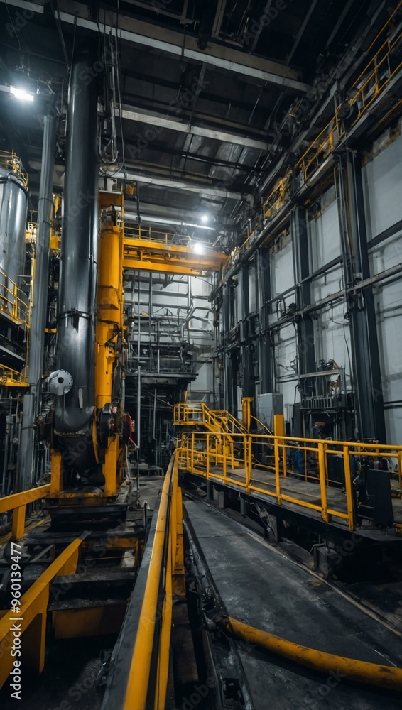 Poster predictive maintenance algorithms forecasting equipment failures in automated industrial systems.