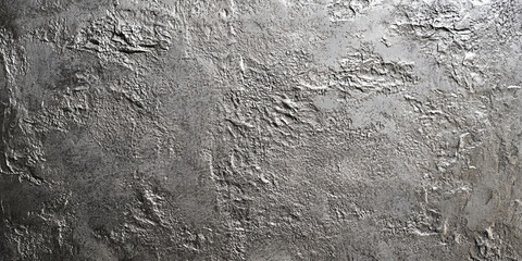 Fototapeta premium A silver textured surface with a rough, sandblasted finish, featuring small, granular imperfections that give the metal a gritty, industrial look.