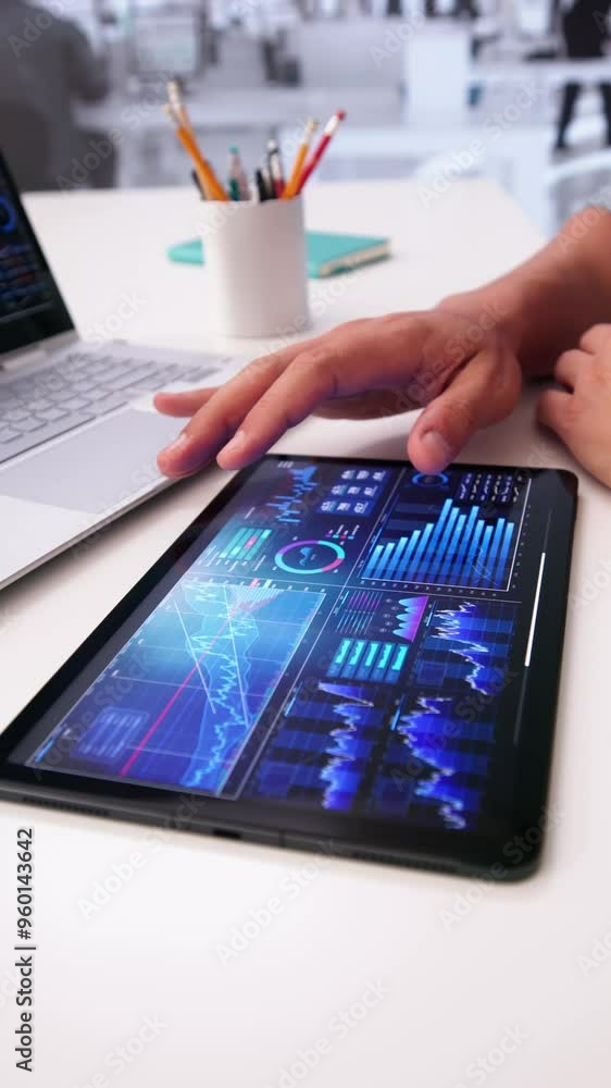 Aufkleber Data Analyst Using Data Analytics KPI