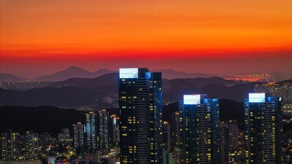 Fototapeta premium 흰여울마을 