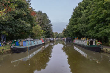 Living on the canal in England