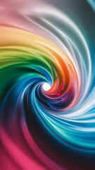 Obraz premium Abstract POND7 Light Background Wallpaper Colorful Gradient Blurry Soft Smooth Motion Bright shine