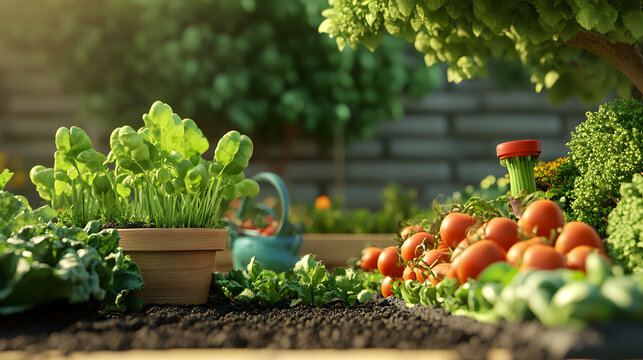 Gardening Fun: 3D Cartoons of Green Thumbs at Work brings the joys of gardening to life with vibrant and playful animations. These 3D cartoons showcase the peaceful and rewarding experience of tending