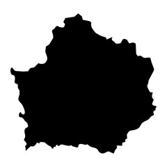 Kamphaeng Phet province map, administrative division of Thailand. Vector illustration.