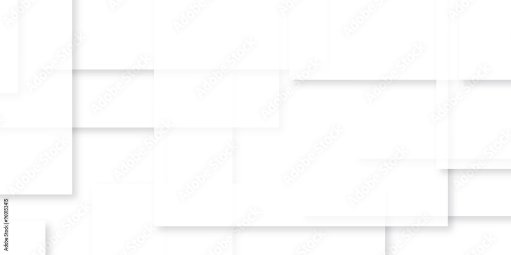 Poster abstract minimal geometric white and gray light background design. abstract background with white li