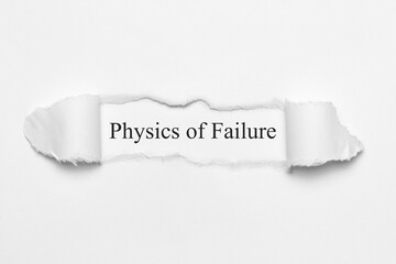 Physics of Failure