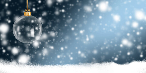 blue christmas background