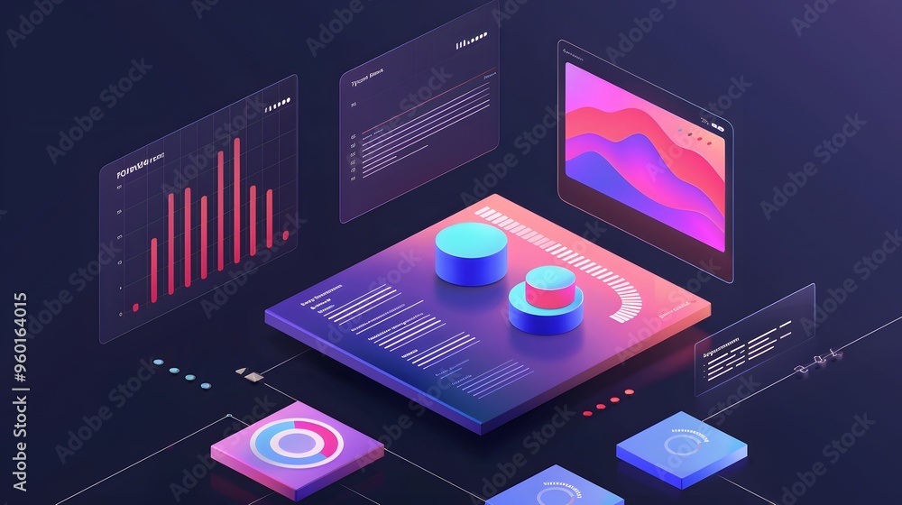 Poster a graphical representation of engagement rates, illustrating how user interactions are tracked as a 