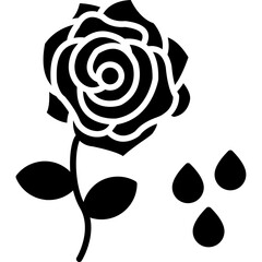 Rose Water Icon
