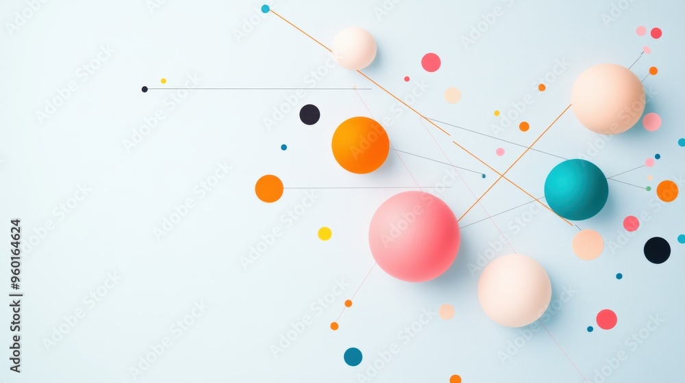 Poster a scatter plot displaying data points on a grid, revealing correlations and relationships.