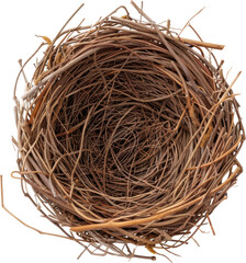 Empty bird's nest