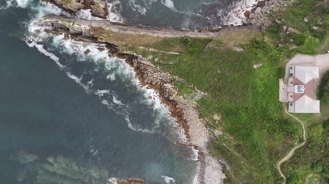 Faro de Punta Silla en San Vicente Cantabria