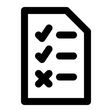 recommend clip art: information, data, file, list, knowledge outline icon
