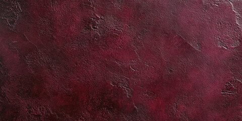 A rich burgundy red textured stone surface with a matte, slightly uneven finish. The deep color and texture add a sophisticated, dramatic quality.